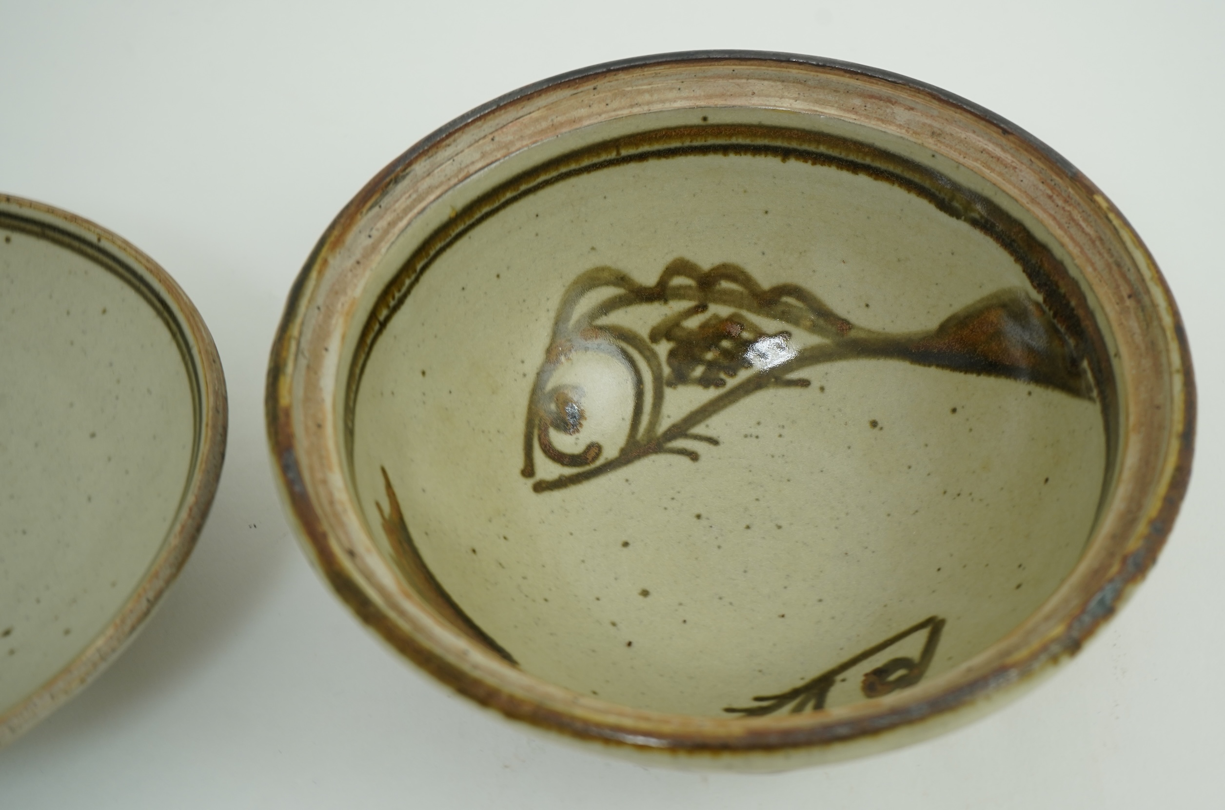 Michael Cardew CBE (1901-1983) at Wenford Bridge: A stoneware bowl and cover